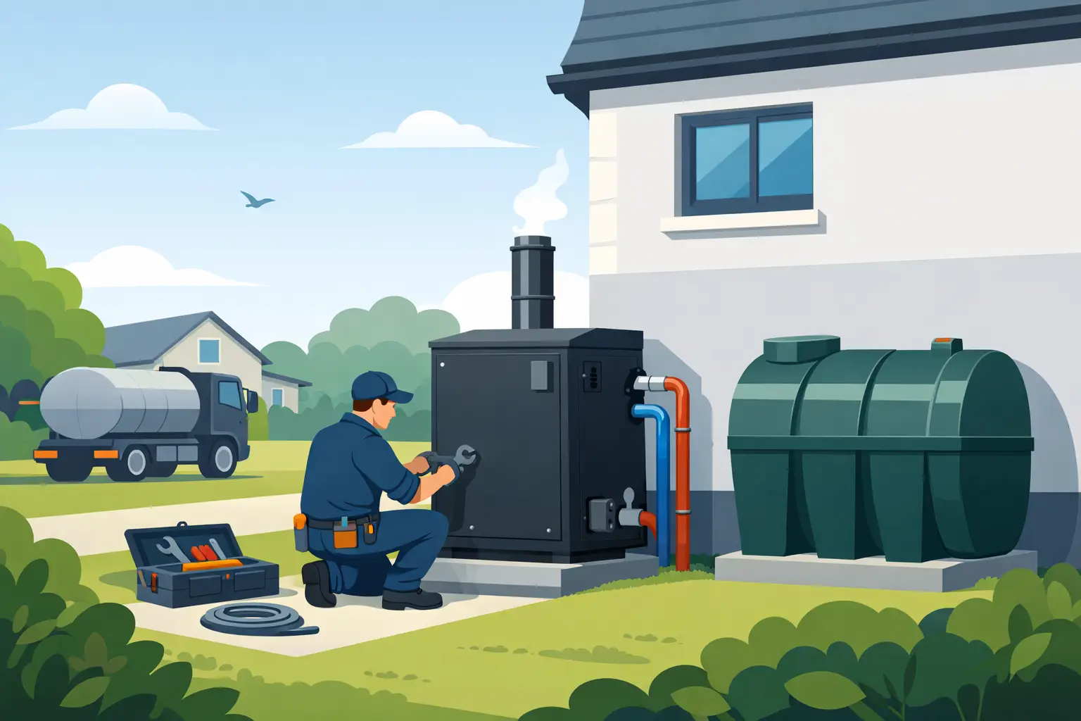 Read more about the article External Oil Boiler Installation Guide for Homes