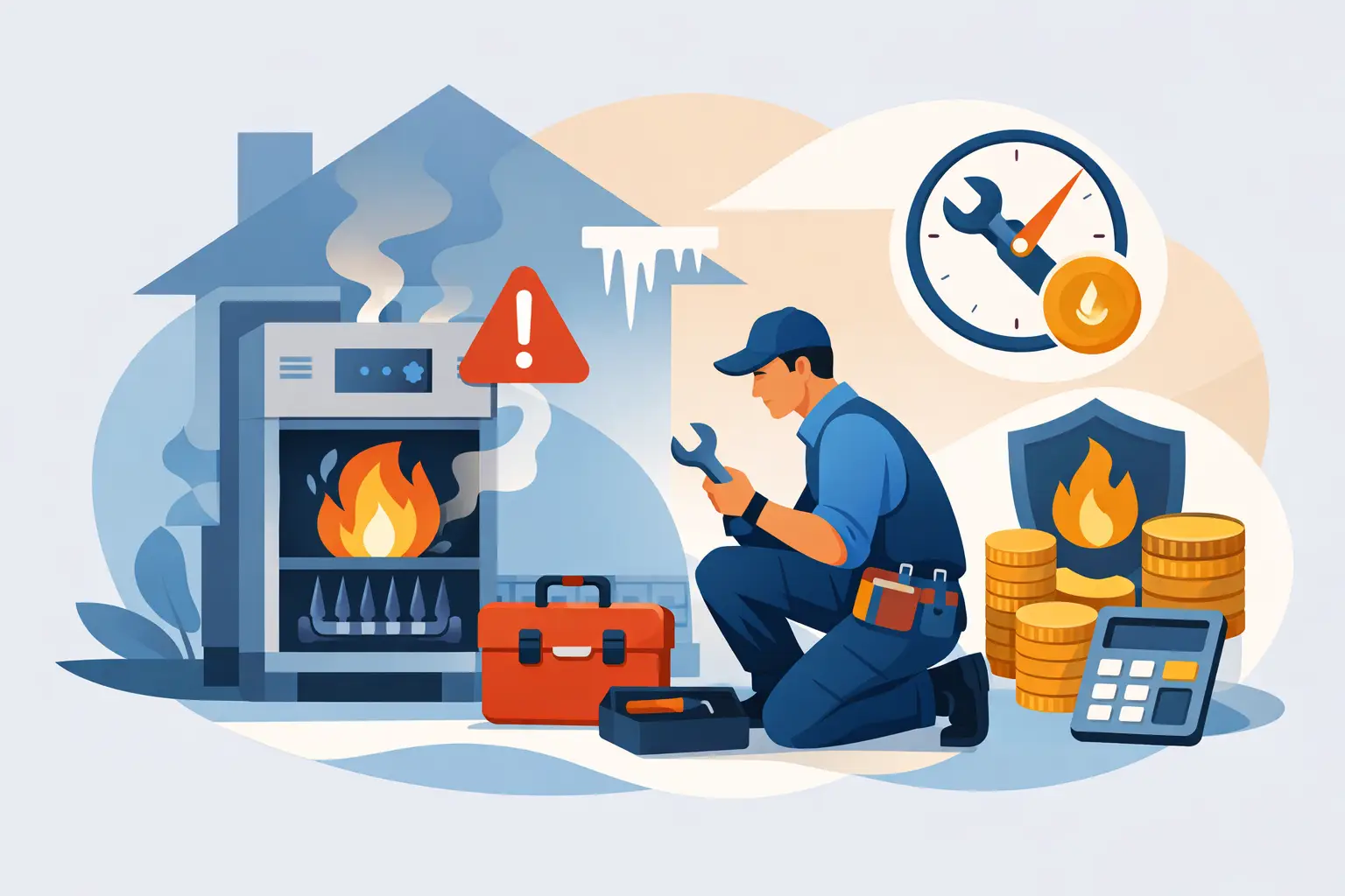 Read more about the article Emergency Heating Repair Cost Explained Clearly
