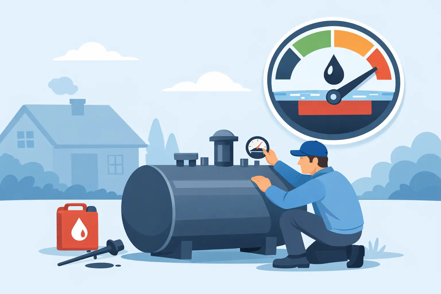 Read more about the article How to Check Oil Tank Level Before You Run Low